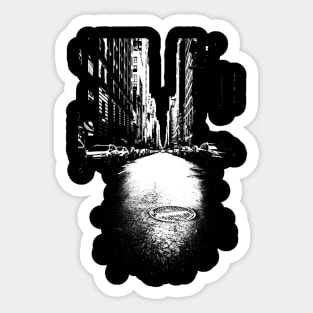 New York Street Sticker